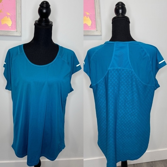 Champion Blue Athlete Mesh Back Women’s Tee (XXL) - Picture 1 of 7